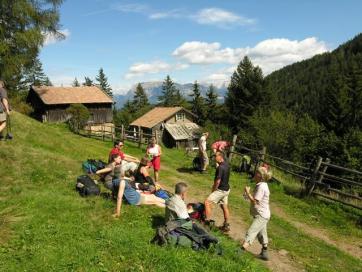 E5 Bozen - Trient: Aufstieg von Bauernkohlern