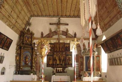 E5 Bozen - Trient: Kloster Weißenstein Kapelle