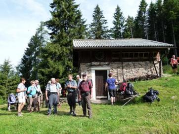 E5 Bozen - Trient: Rast an der Alpe