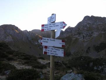 E5 Bozen - Trient: Aufstieg zum Erdomolo See