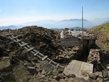 E5 Bozen - Trient: Kriegsstellung am Gronlait