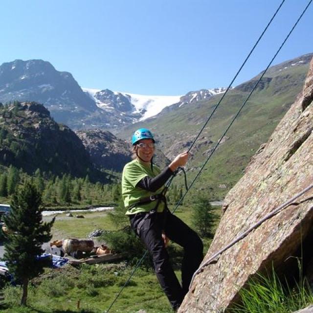 Eiskurs und Felsausbildung Kaunertal Ötztaler Alpen: Klettern und Ablassen