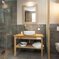 Skitouren am Reschenpass: Badezimmer