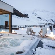 Skitouren am Reschenpass: Wellnessbereich