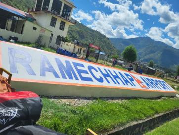 Nepal Trekking: Flughafen Ramechap