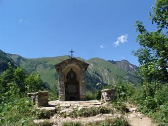 50 Plus Alpenüberquerung E5: Kapelle Maria am Knie