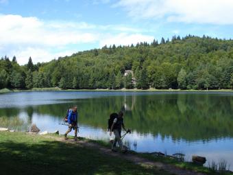 Bozen - Trient E5 Alpenüberquerung: Lago Santo