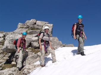 Basiskurs Bergsteigen und Klettern: Firnausbildung