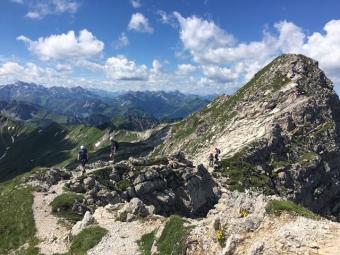 Hindelanger Klettersteig Tagestour: Erlebnis Klettersteig