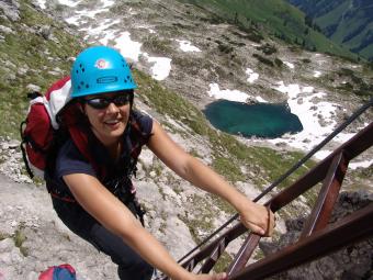 Hindelanger Klettersteig Tagestour: Leiter