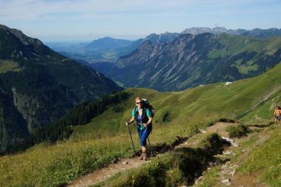 Steinbocktour durch die Allgäuer Alpen: Rappensee Aufstieg