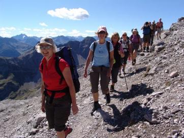 Steinbocktour durch die Allgäuer Alpen: Gruppenwandern am Heilbronner Weg