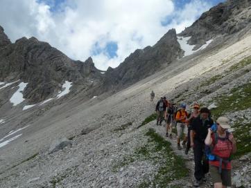 Steinbocktour durch die Allgäuer Alpen: im Hermannskar