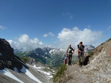 Steinbocktour durch die Allgäuer Alpen: zur Hermann von Barth Hütte