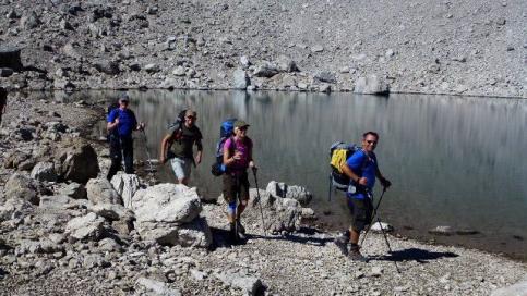 Steinbocktour durch die Allgäuer Alpen: Hermannskarsee