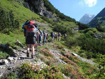 Steinbocktour durch die Allgäuer Alpen: zum Hochvogel