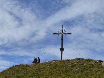 E5 Alpenüberquerung Bergschule Oberallgäu: Seekogel Gipfel