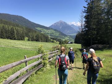 E5 Alpenüberquerung Bergschule Oberallgäu: Alter Almweg