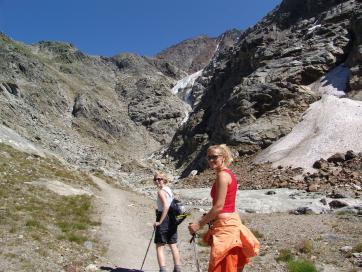 E5 Alpenüberquerung Bergschule Oberallgäu: Gletscher Trail