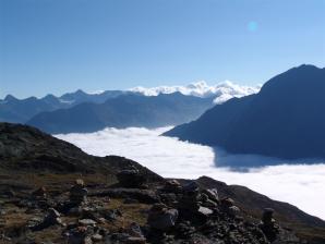 E5 Alpenüberquerung Bergschule Oberallgäu: Panoramaweg Vent Nebelmeer