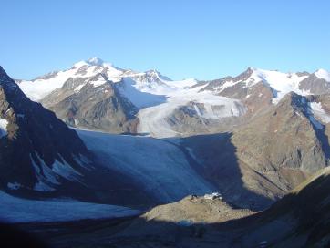 E5 Alpenüberquerung Bergschule Oberallgäu: Mittelbergferner und Wildspitze