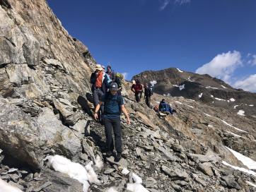 E5 Alpenüberquerung Bergschule Oberallgäu: Rückweg Similaunhütte