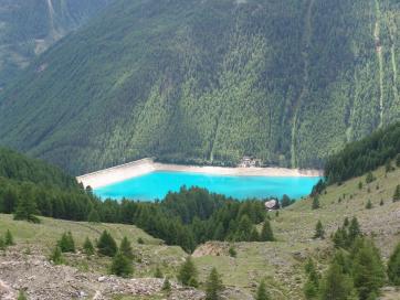 E5 Alpenüberquerung Bergschule Oberallgäu: Vernagtstausee