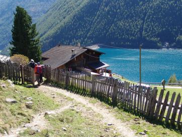 E5 Alpenüberquerung Bergschule Oberallgäu: Ankunft Tisenhof