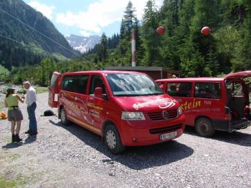 Alpenüberquerung E5 Oberstdorf-Meran: Taxitransfer in das Madautal