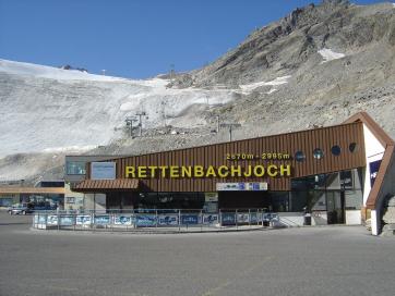 Alpenüberquerung E5 Oberstdorf-Meran: Rettenbach Gletscher