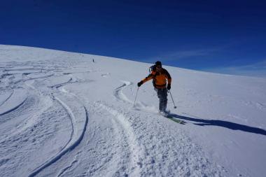 Haute Route Exklusiv: Skiabfahrt