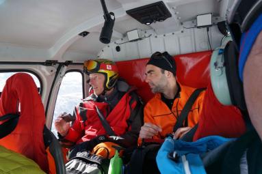 Haute Route Exklusiv: Im Hubschrauber