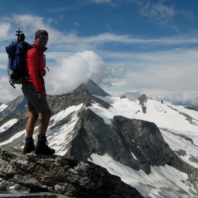 Zillertal Durchquerung auf dem Berliner Höhenweg: Blick in die 3000er