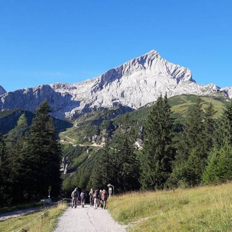 Wanderwoche Rund um die Zugspitze: im Reintal